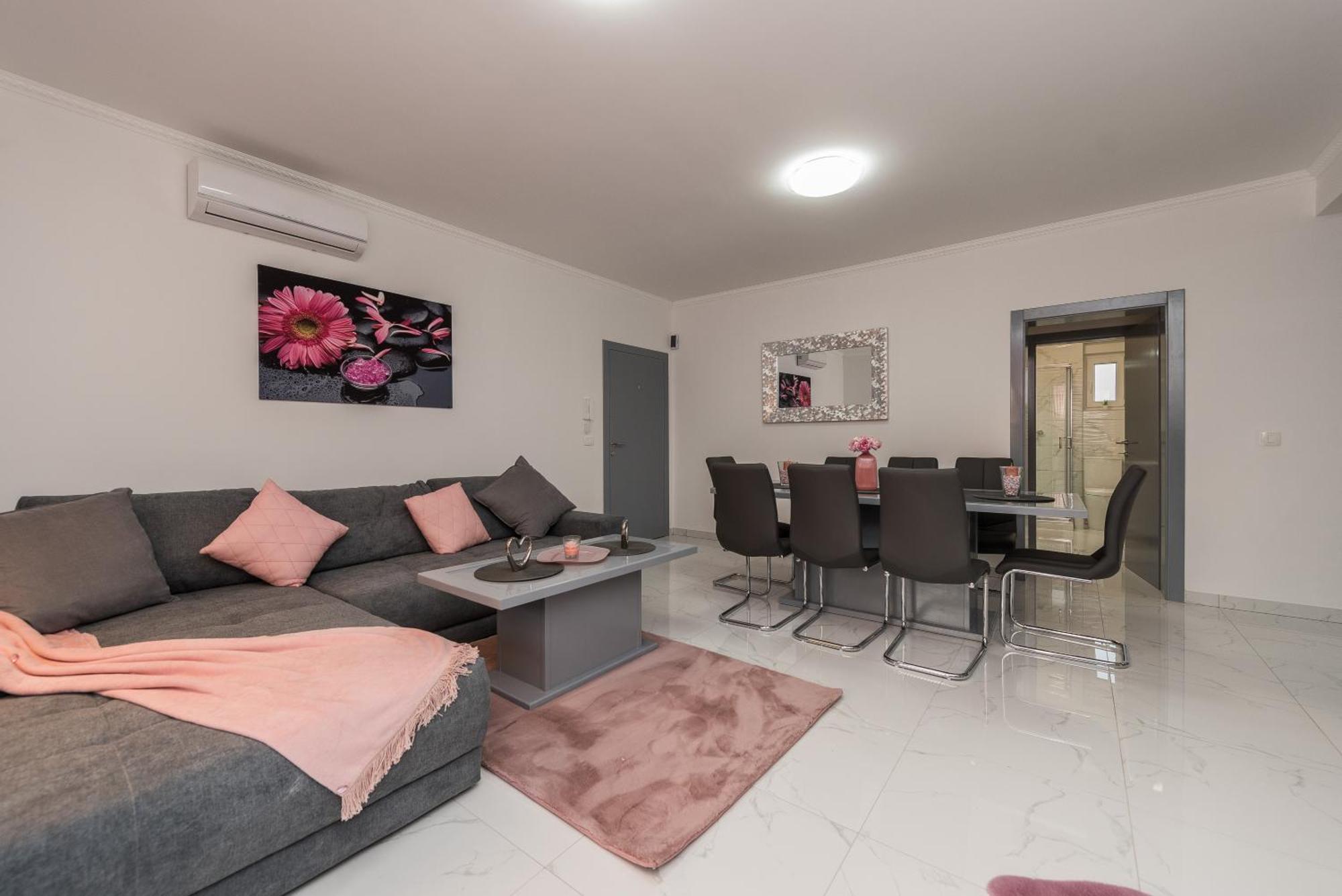 Villa Jana Luxury Apartments Novalja Rum bild